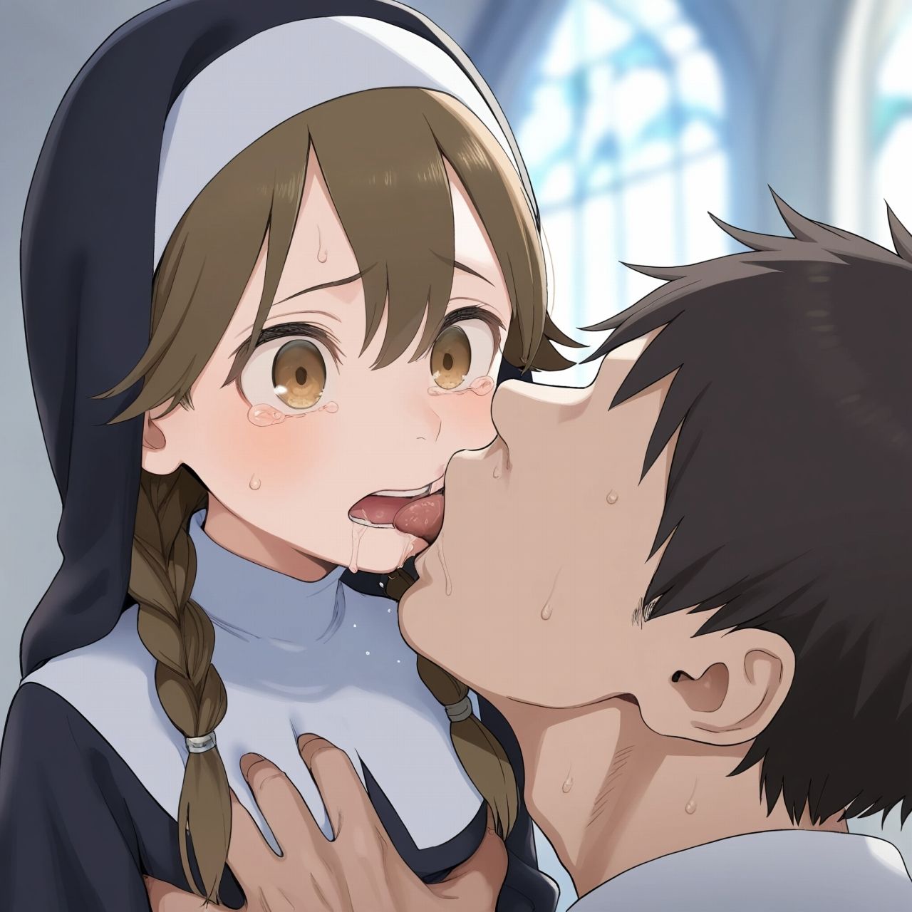びゅ〜、びゅ〜って懺悔して サンプル1ページ目