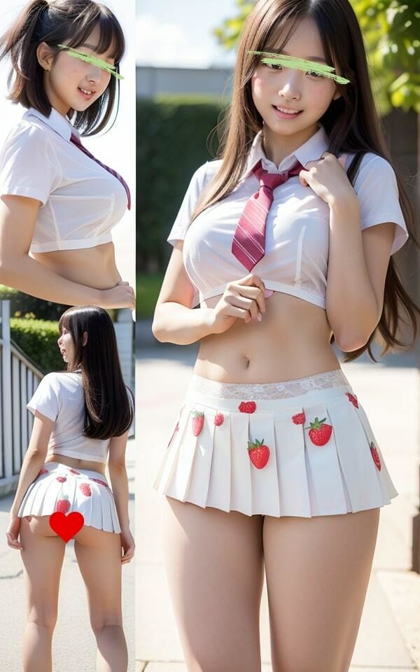 可愛い娘のいちごぱんちゅ み〜つけた？ サンプル1ページ目