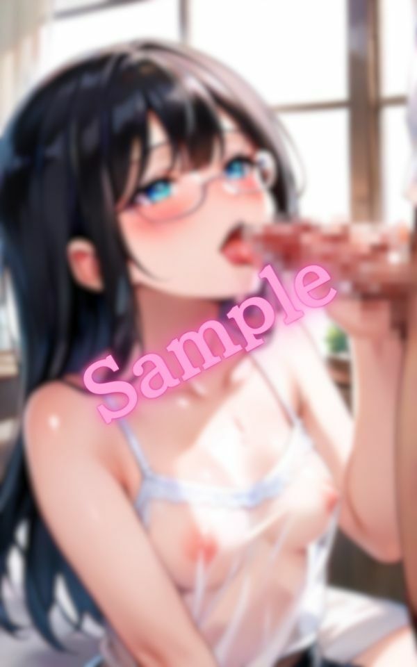 美人人妻の濃厚フェラがたまらない サンプル1ページ目