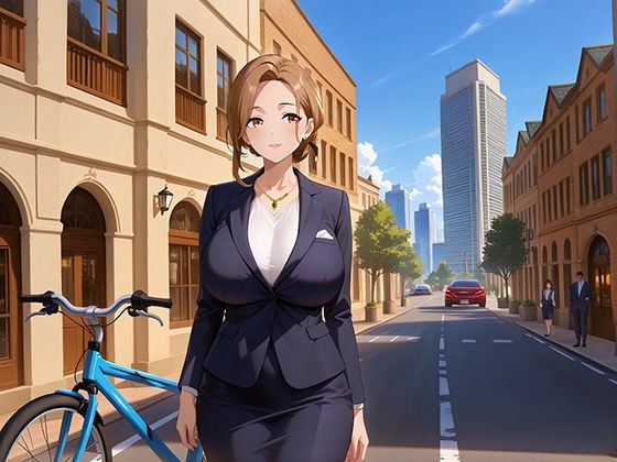 人妻寝取り倶楽部 不動産の内見中に爆乳人妻を寝とる サンプル1ページ目