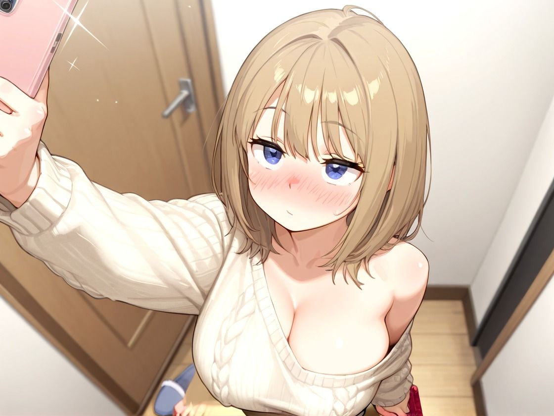爆乳人妻 サンプル1ページ目