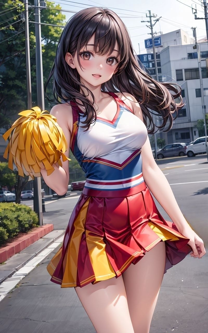 グラビア＆裏画像 JKアイドル内藤あすか 青制服バージョン サンプル2ページ目