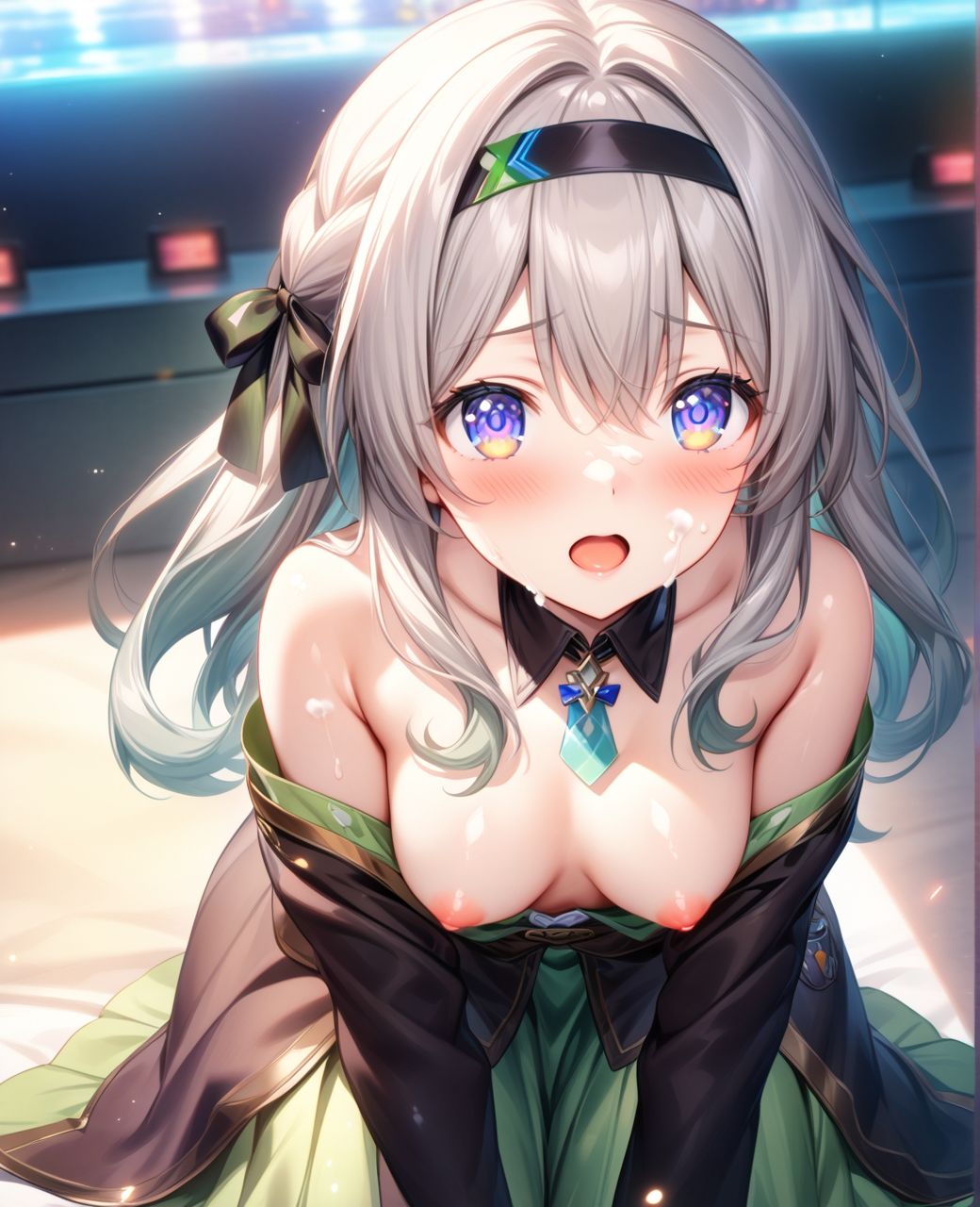 美少女羞恥 白濁デコレ・ホ〇ル（崩壊スターレイル） サンプル3ページ目