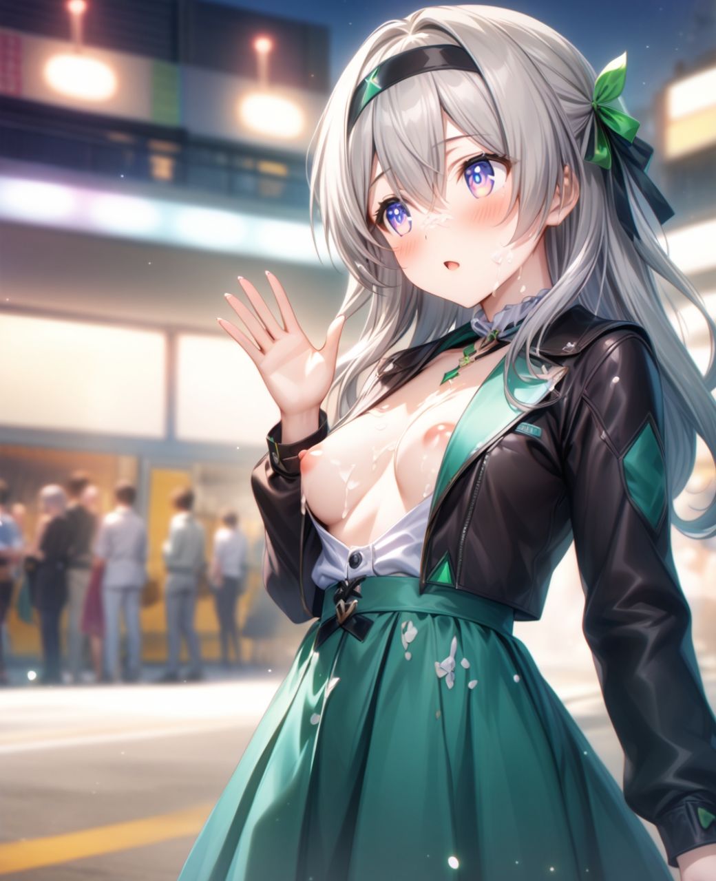 美少女羞恥 白濁デコレ・ホ〇ル（崩壊スターレイル） サンプル8ページ目