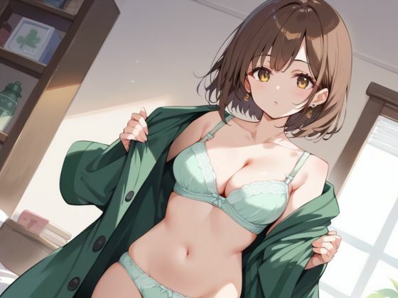 Iカップ爆乳美女と12時間ぶっ通し濃密性行 サンプル1ページ目