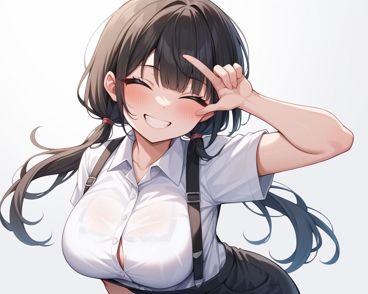 万年発情中キモデブ店長は巨乳女子校生のアルバイトちゃんに欲情して我慢できずに乳首を貪って汚チンポを制服に隠れた夕方ムレムレおまんこに生ハメしまくる サンプル1ページ目