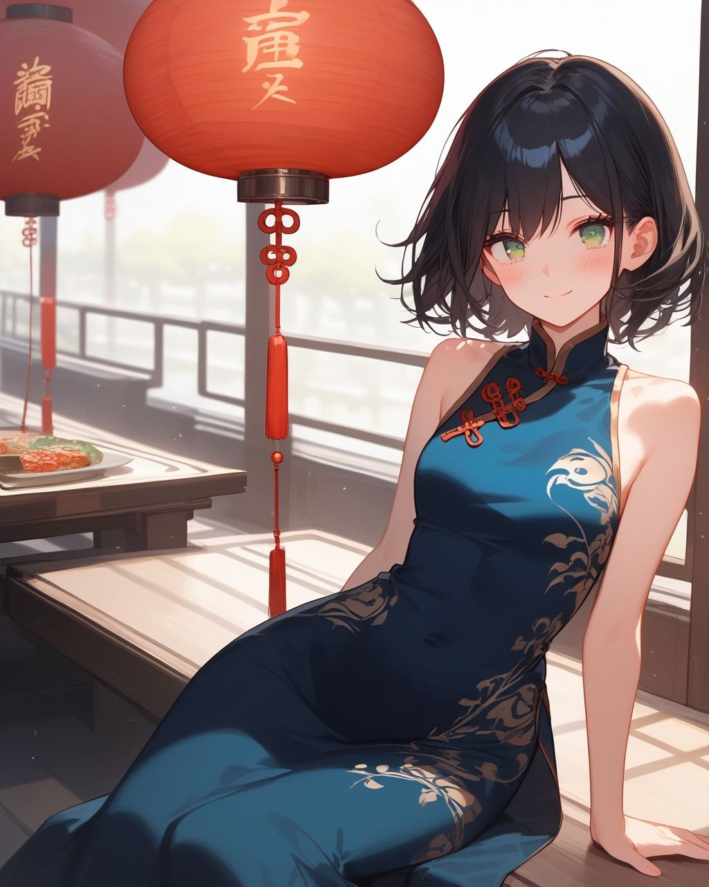 ちょっとエッチなチャイナ服美女 サンプル2ページ目