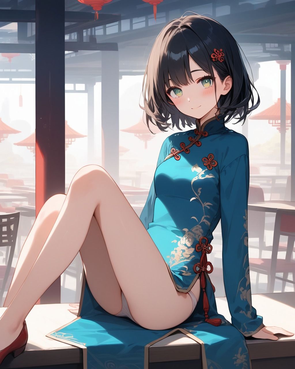 ちょっとエッチなチャイナ服美女 サンプル4ページ目