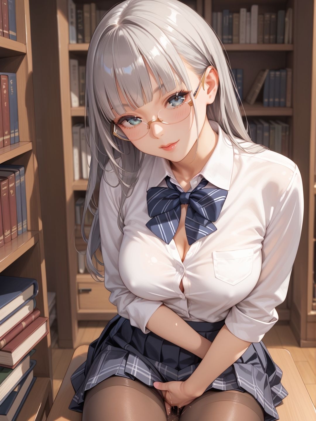 学園性活！やりまくりな女子校生たち 6【メガネ美少女たちとやりまくり！美麗な収録200枚！】 サンプル6ページ目