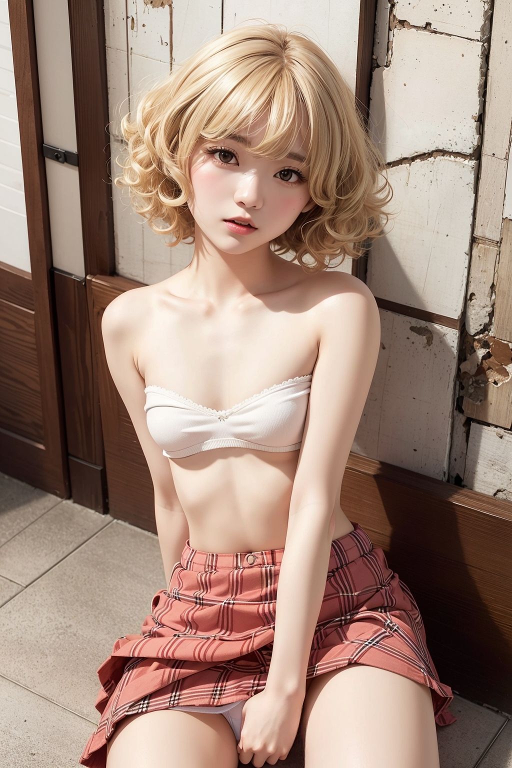 脱衣の天使たち キュートなボブウェーブ ギャル編 サンプル3ページ目