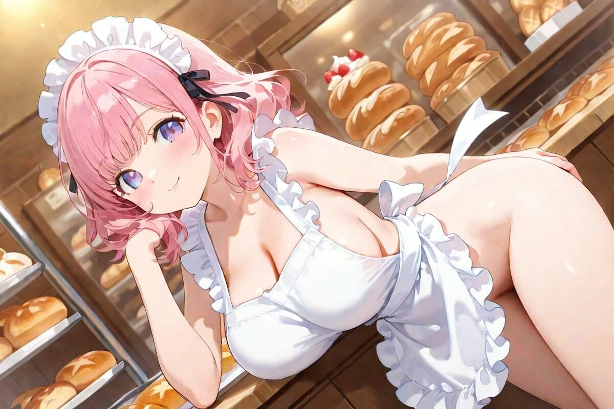圧倒的美女CG集  パンと私どっちにする？ サンプル5ページ目