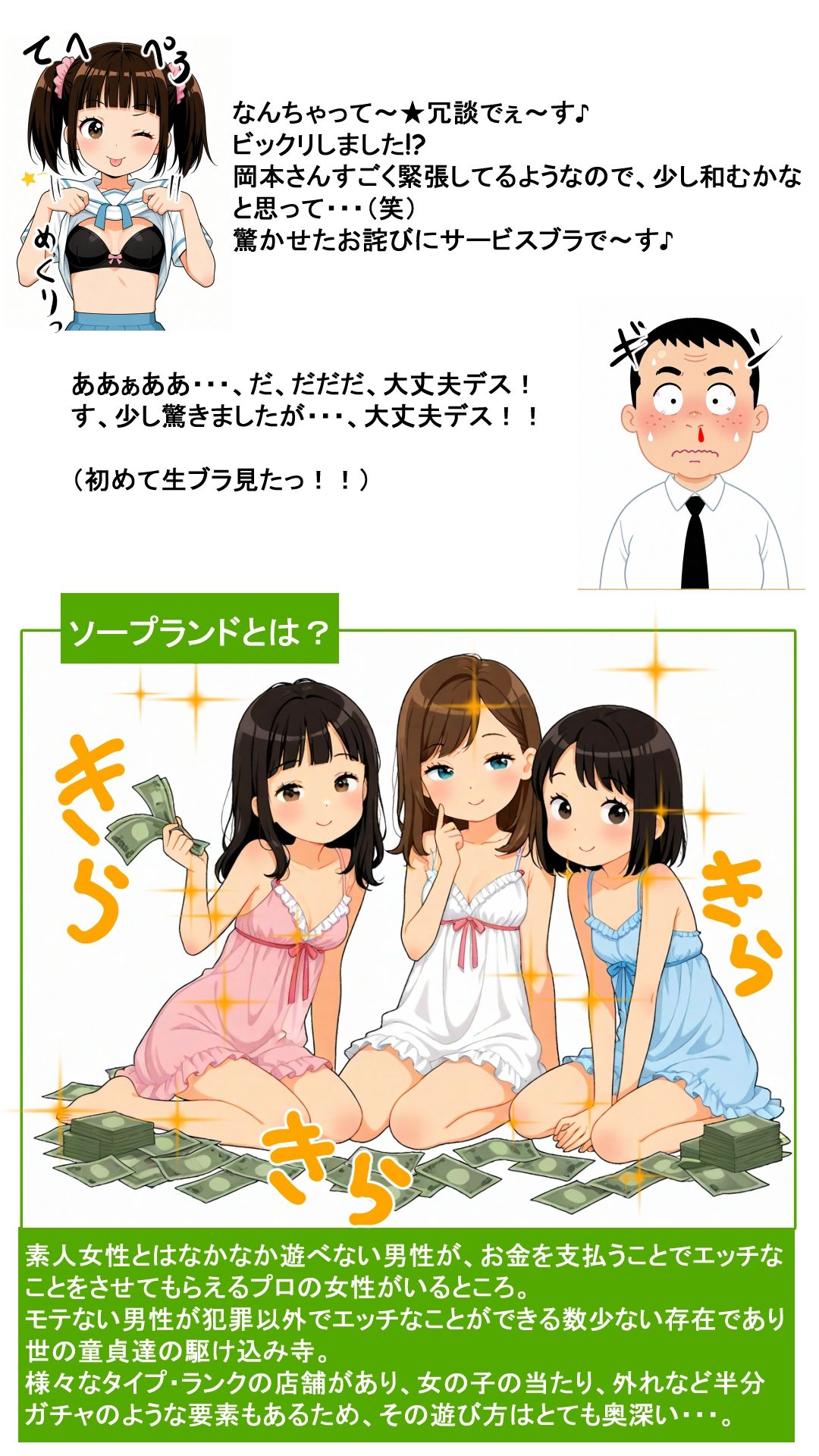 図説！大人のための保険体育  ソープランド編 サンプル3ページ目