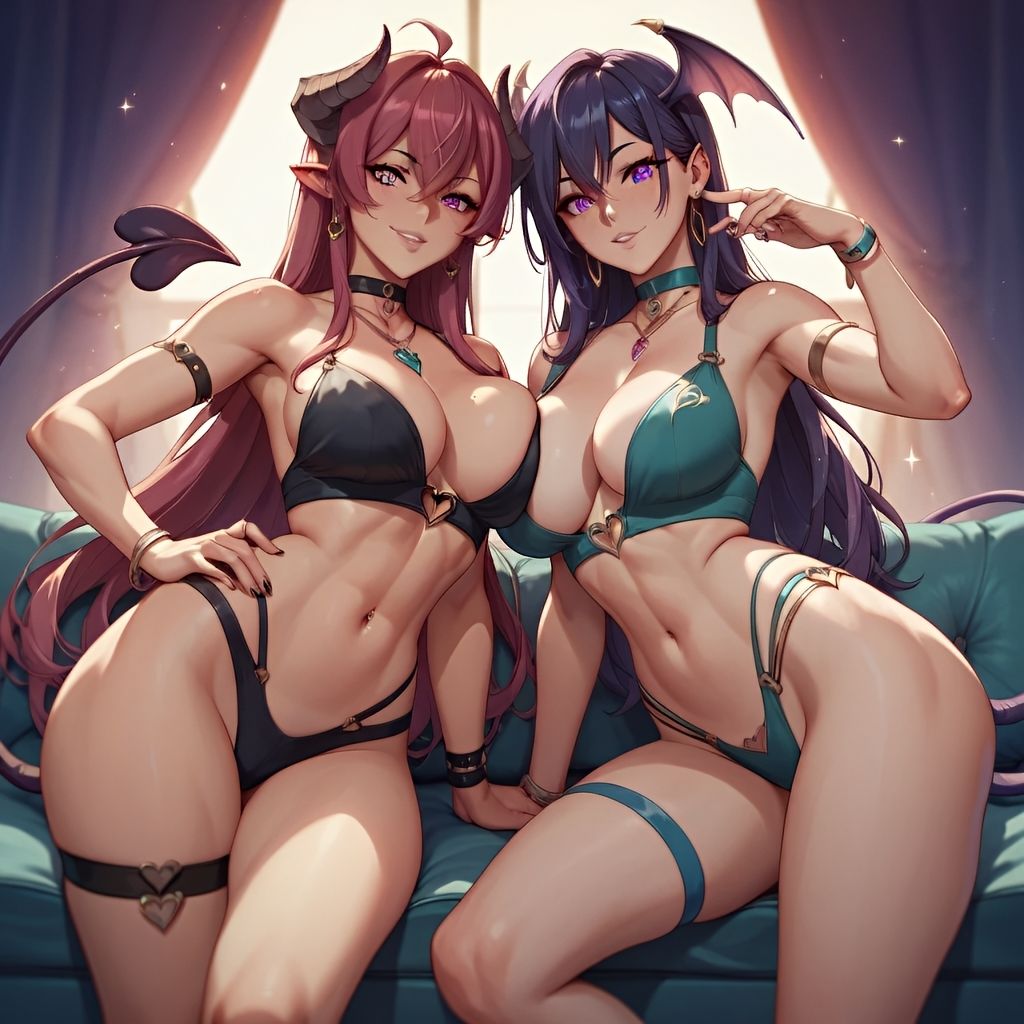 サキュバスファンタジー AIイラスト集 サンプル2ページ目