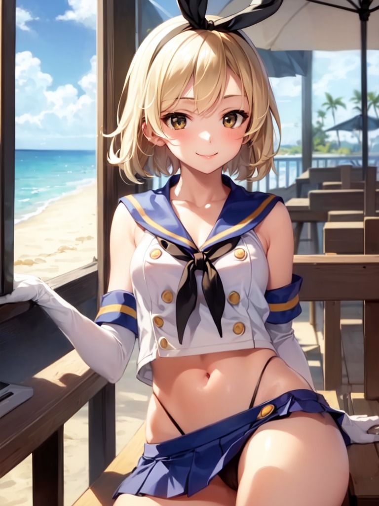 騙され犯●れた島風コス少女 サンプル1ページ目