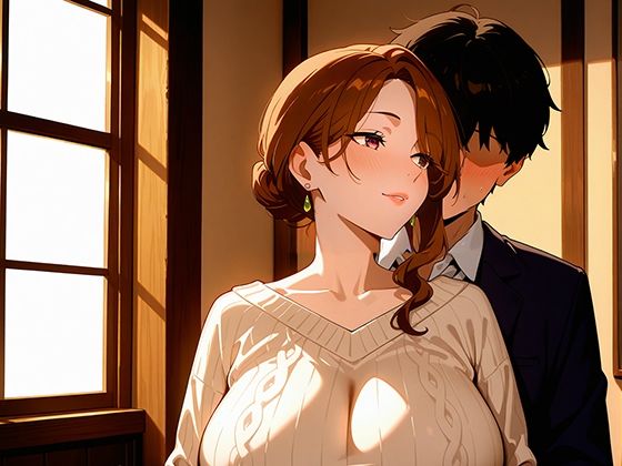 人妻寝取り倶楽部 近所の爆乳人妻が夜のお店で働いてたので通い詰めて寝取ったお話 サンプル2ページ目