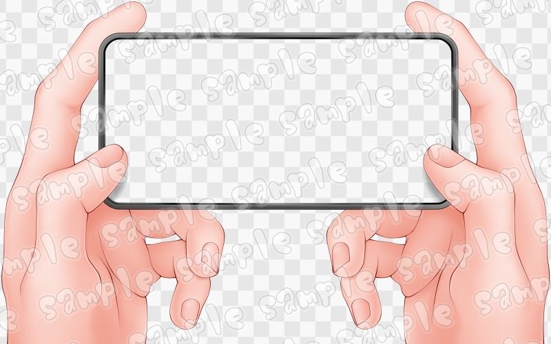 スマホ素材集 サンプル1ページ目