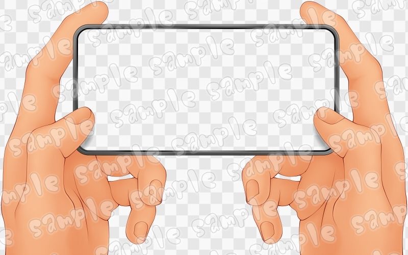 スマホ素材集 サンプル2ページ目