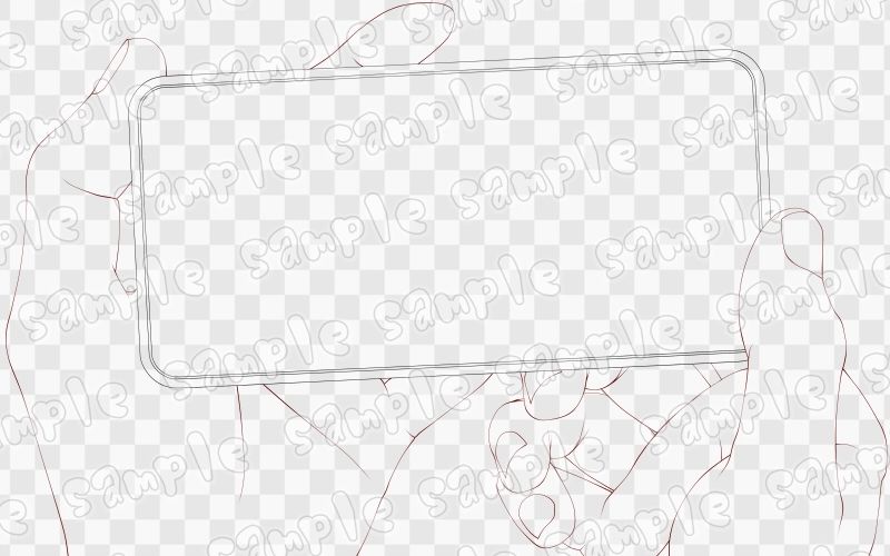 スマホ素材集2 サンプル3ページ目