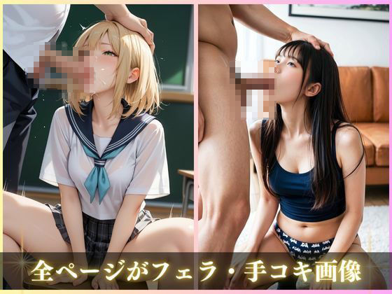 フェラチオ写真集 サンプル2ページ目