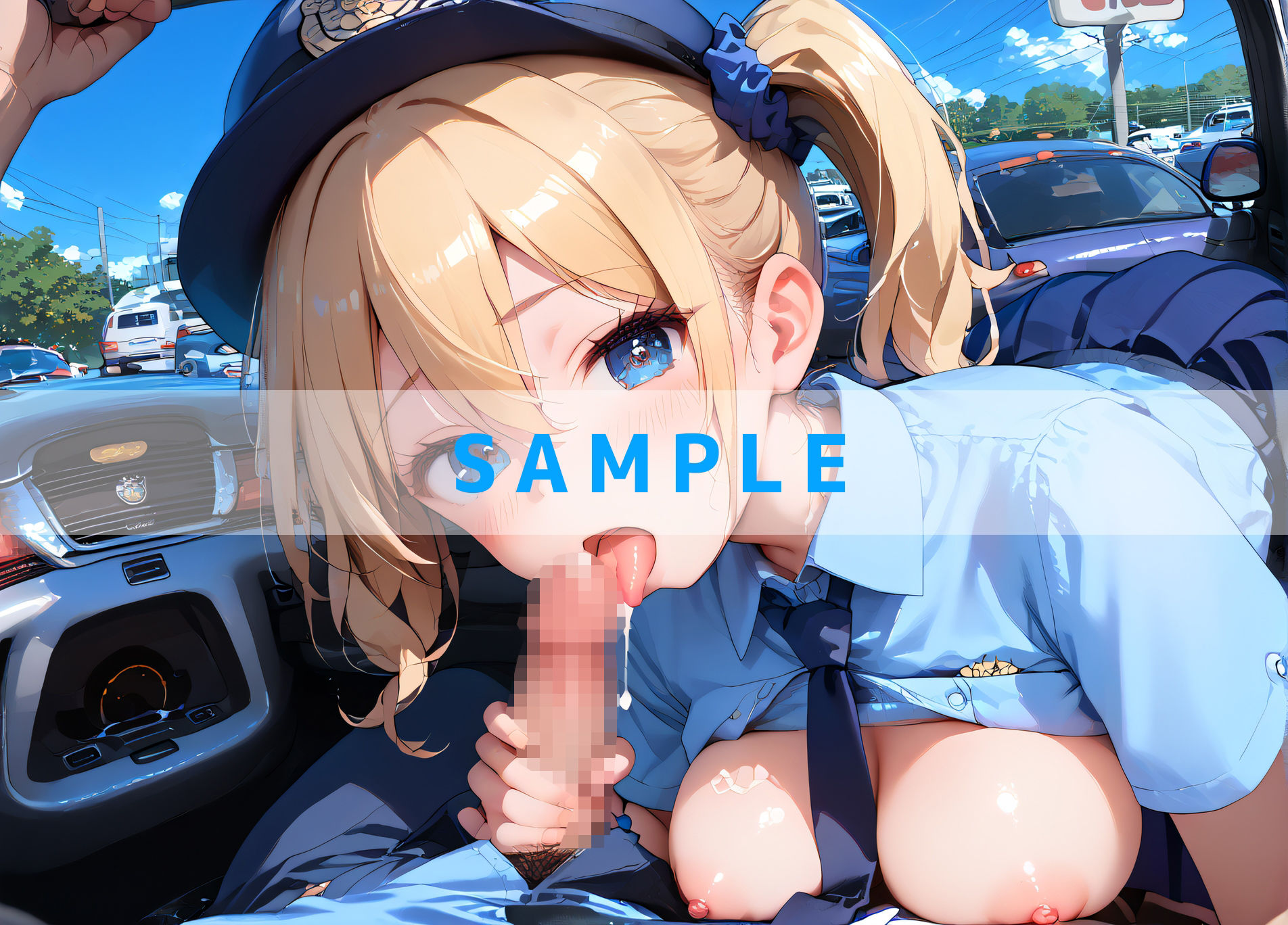 婦警えっち. Ver1 サンプル3ページ目