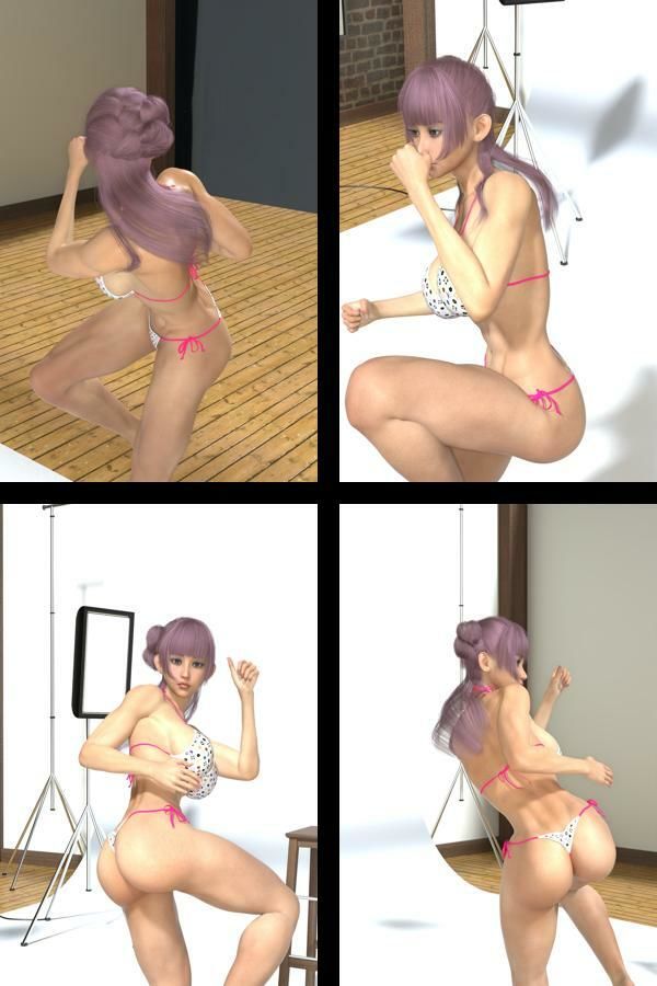 【TD100】最強のギャルキャバ嬢ボディビルダー『金城史恵（きんじょうふみえ）』の筋肉質ムキムキ写真集 Muscler-07 サンプル1ページ目