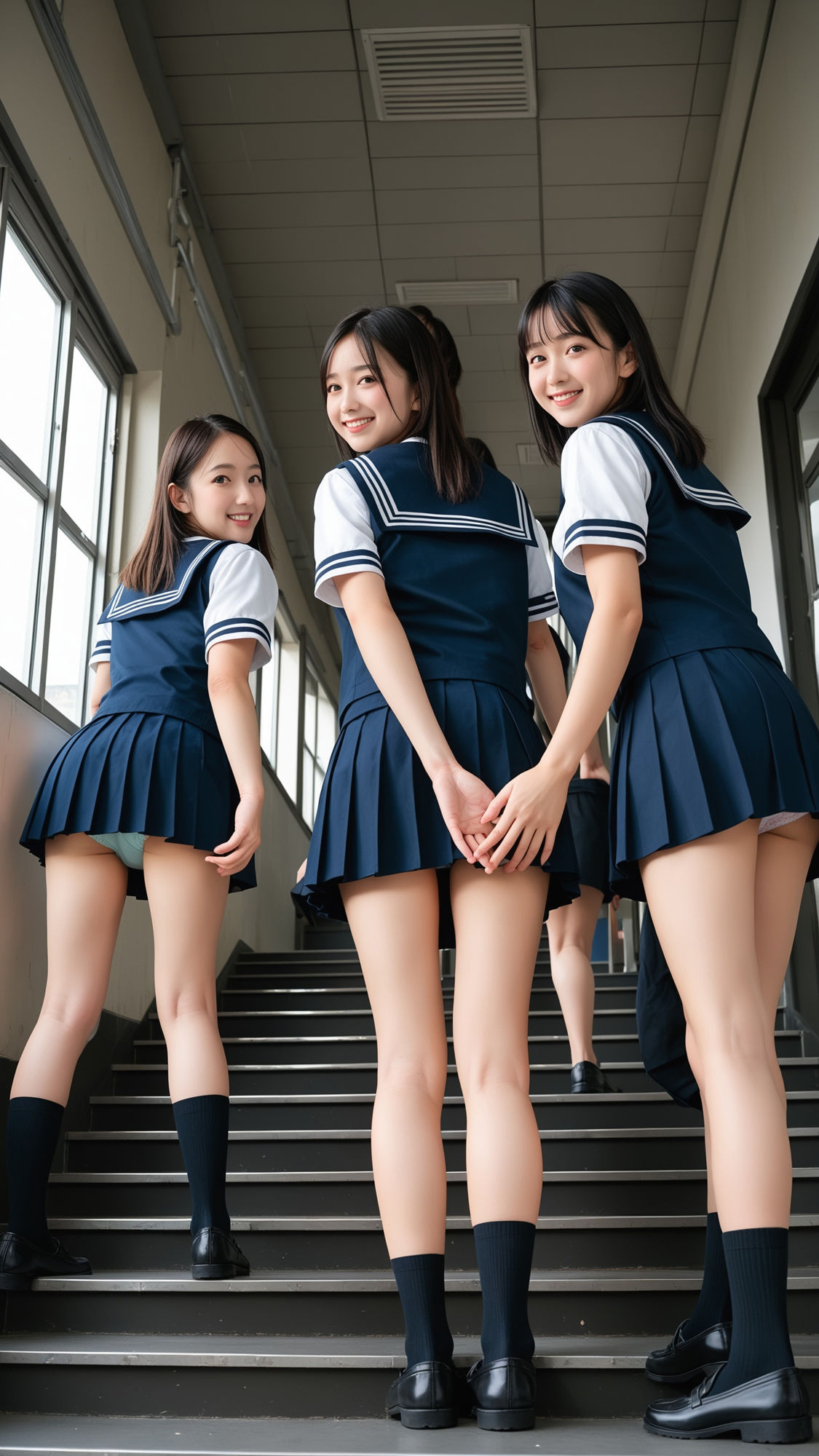 女学園の放課後。パンチラ天国300p サンプル2ページ目