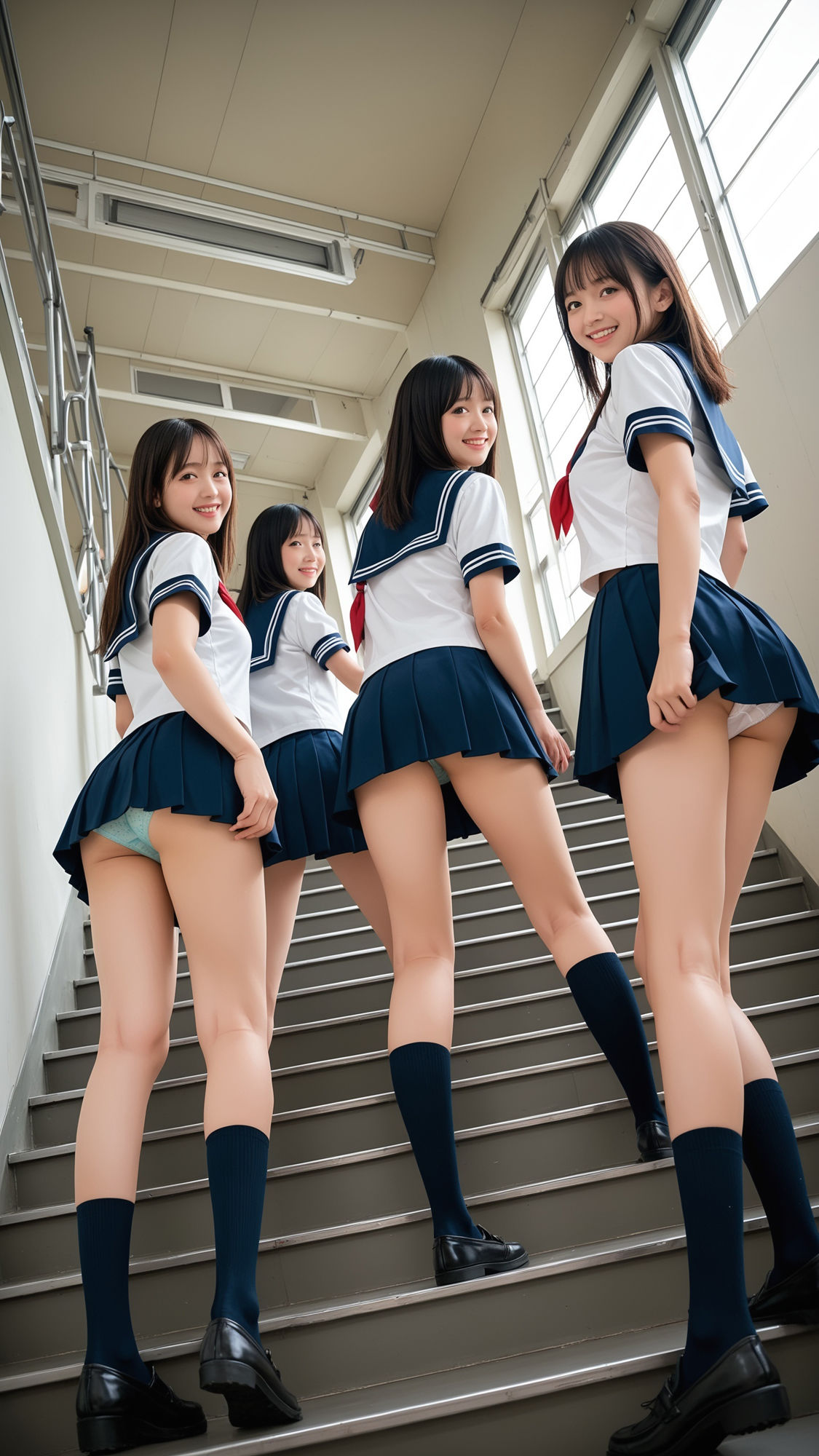 女学園の放課後。パンチラ天国300p サンプル4ページ目