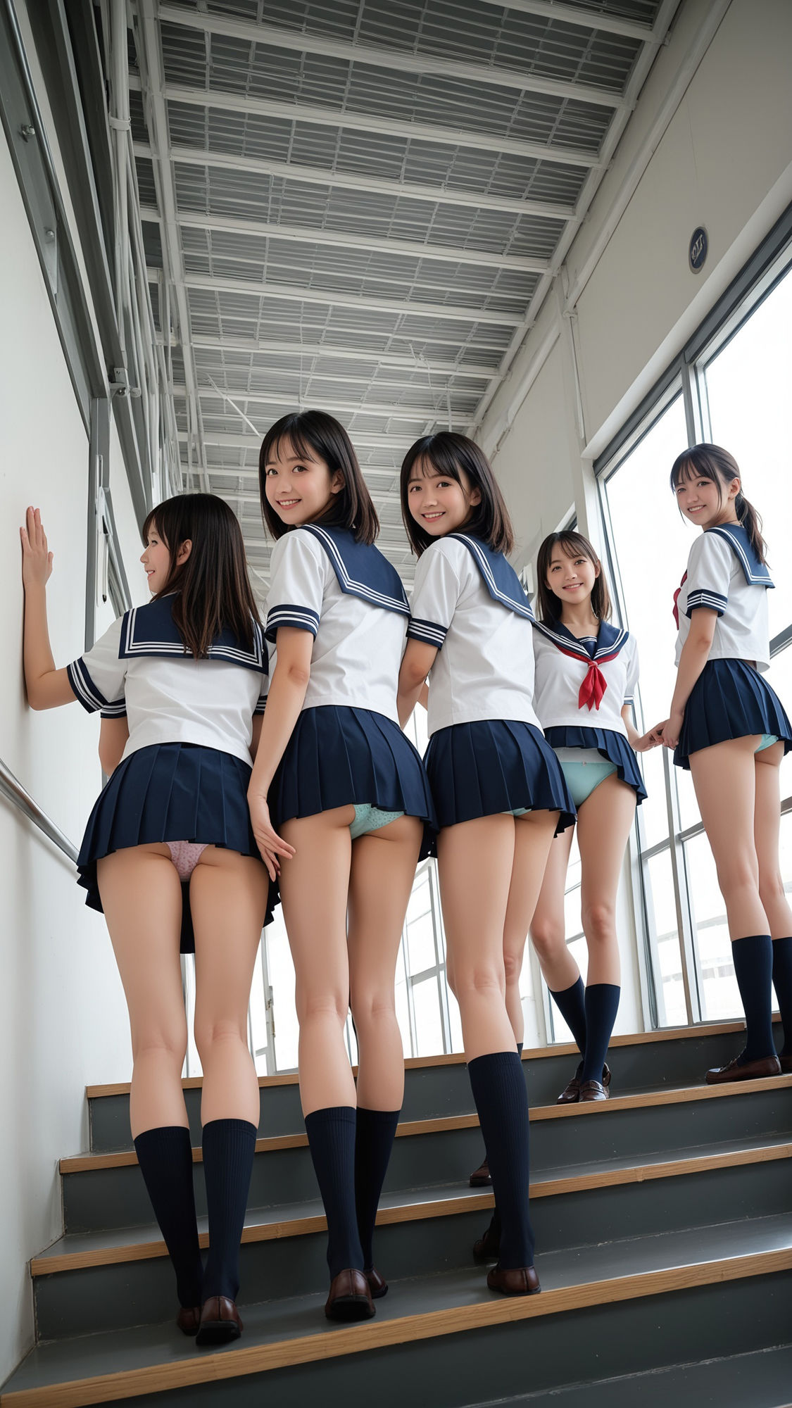 女学園の放課後。パンチラ天国300p サンプル6ページ目