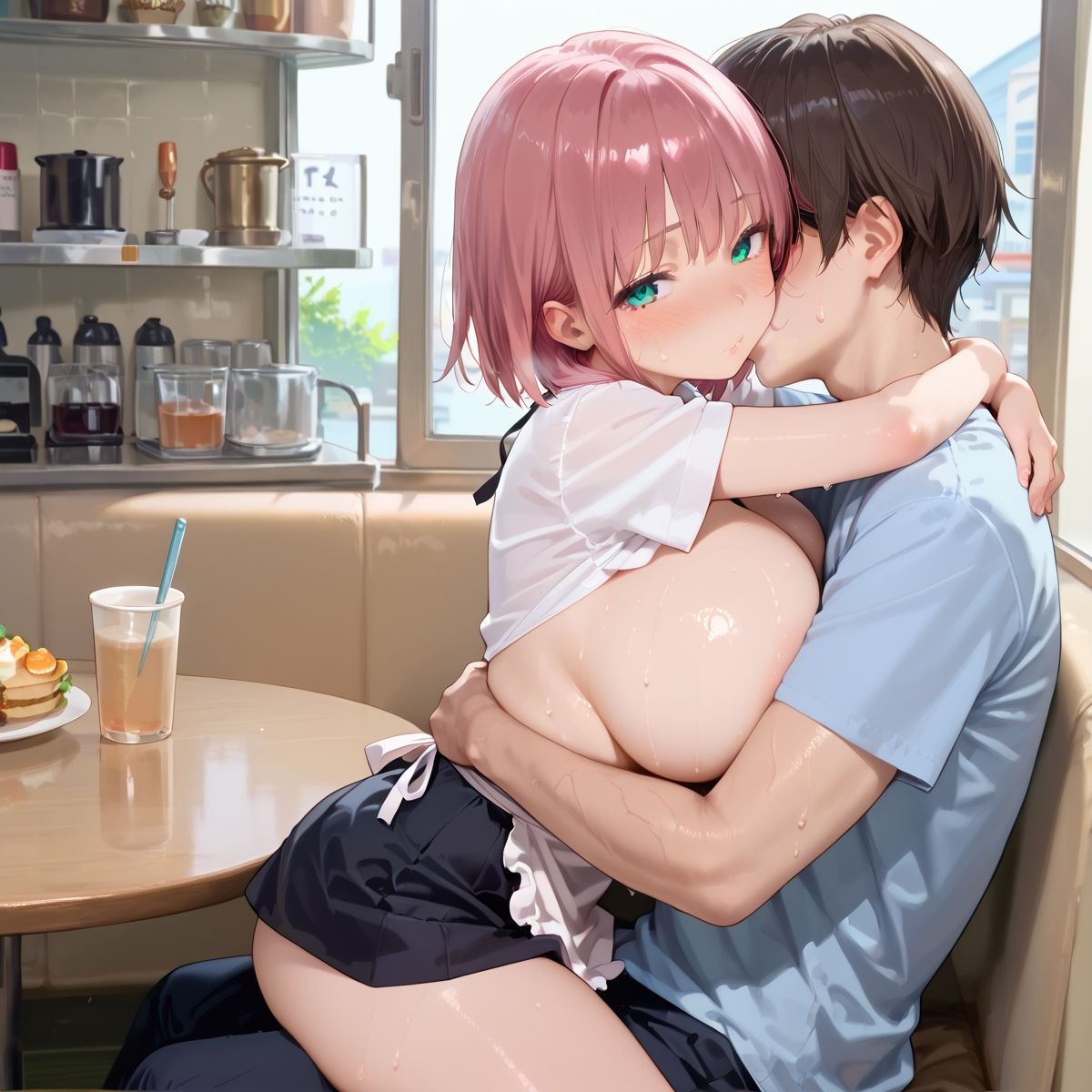 【PART6】ご奉仕セット料金を払えば、ファミレス店員誰にでも挿れ放題！ サンプル4ページ目