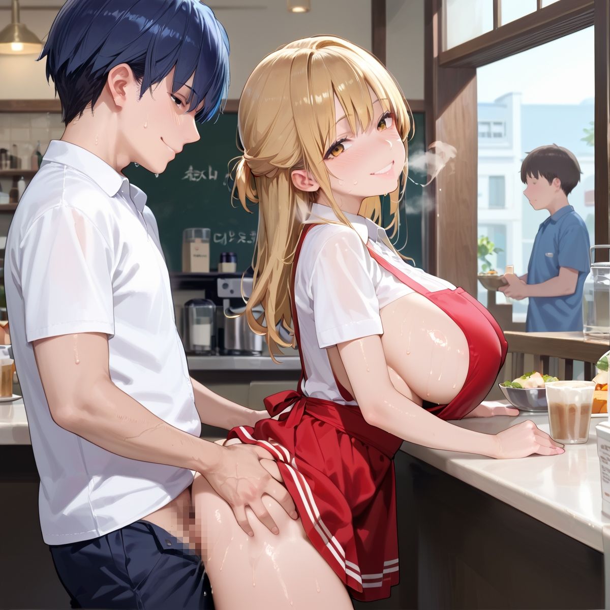 【PART6】ご奉仕セット料金を払えば、ファミレス店員誰にでも挿れ放題！ サンプル5ページ目