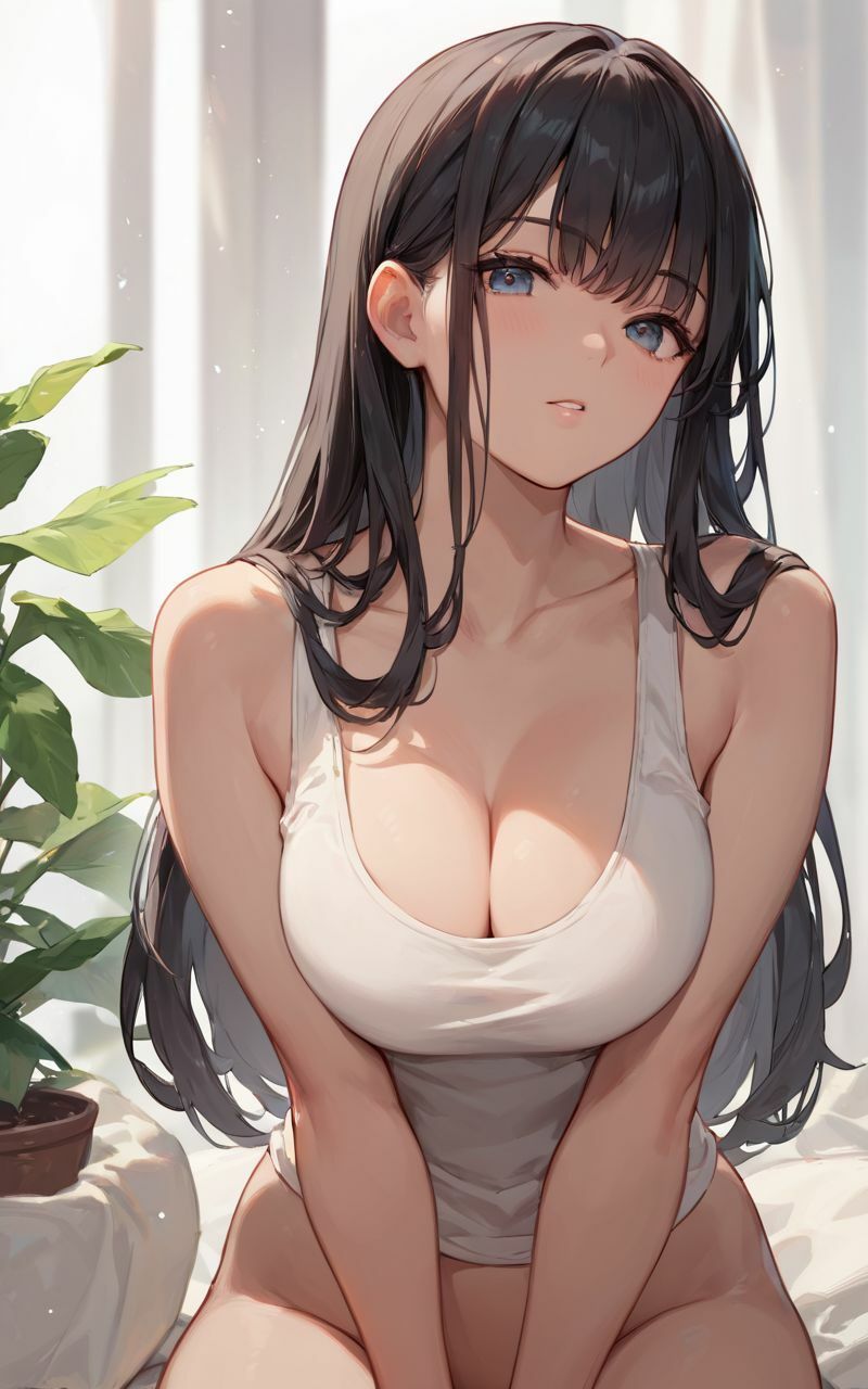 彼女のお姉さんがノーブラで誘惑してきて... サンプル1ページ目