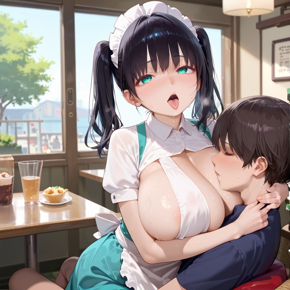 【PART14】ご奉仕セット料金を払えば、ファミレス店員誰にでも挿れ放題！ サンプル6ページ目