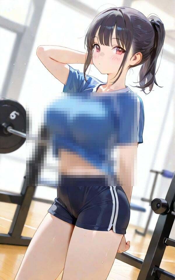 ジムで鍛える  エロい美女たち 3 サンプル2ページ目