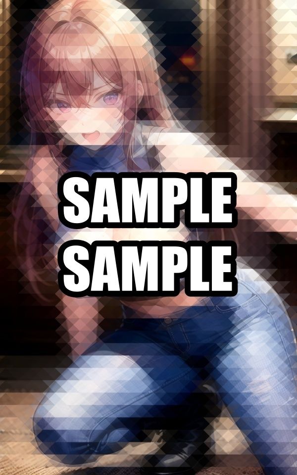 カジュアルなタンクトップ美女イラスト集 サンプル1ページ目