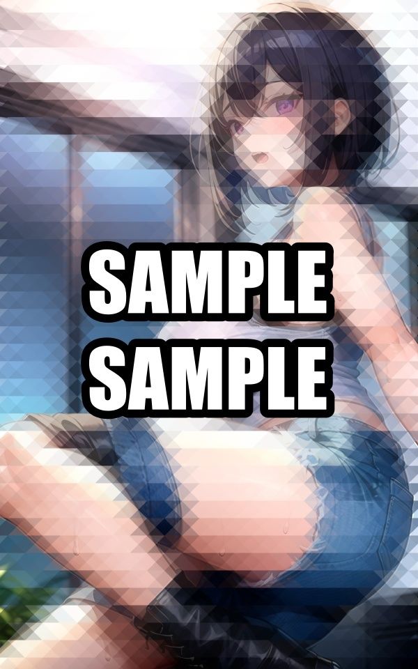 カジュアルなタンクトップ美女イラスト集 サンプル8ページ目
