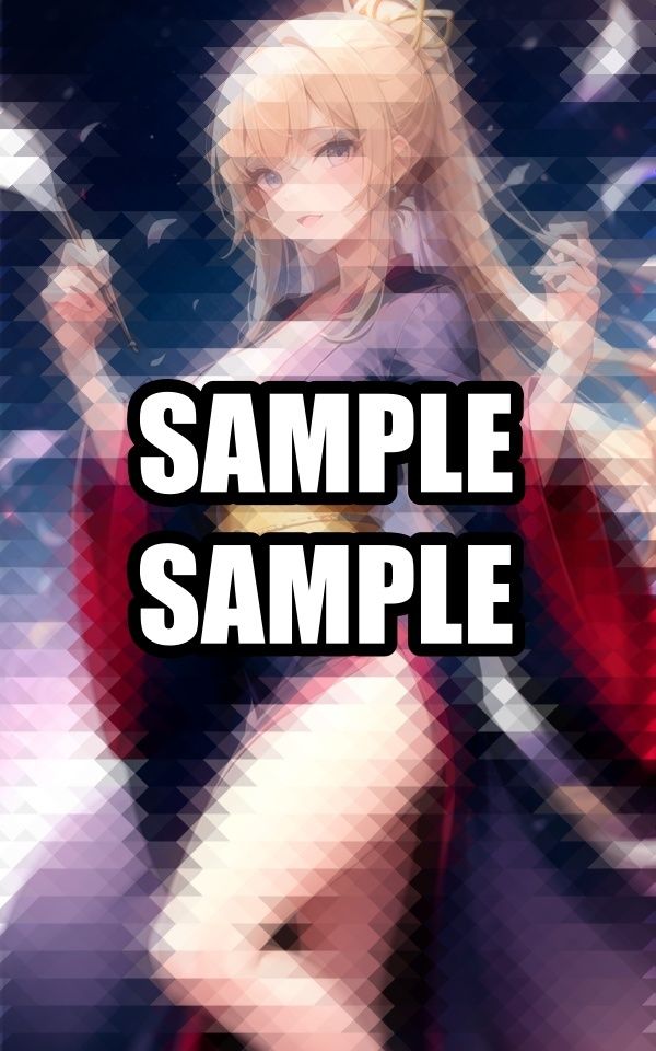エレガントな着物美女イラスト集 サンプル5ページ目