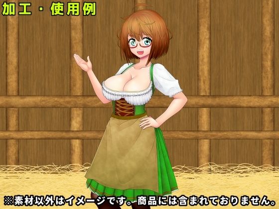 馬小屋背景素材集 サンプル1ページ目