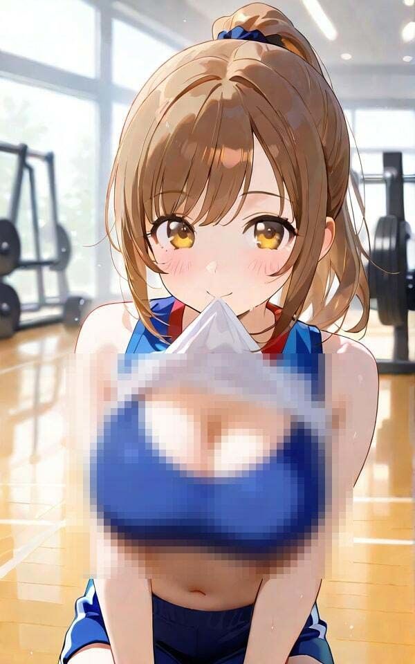 ジムで鍛える  エロい美女たち 5 サンプル1ページ目