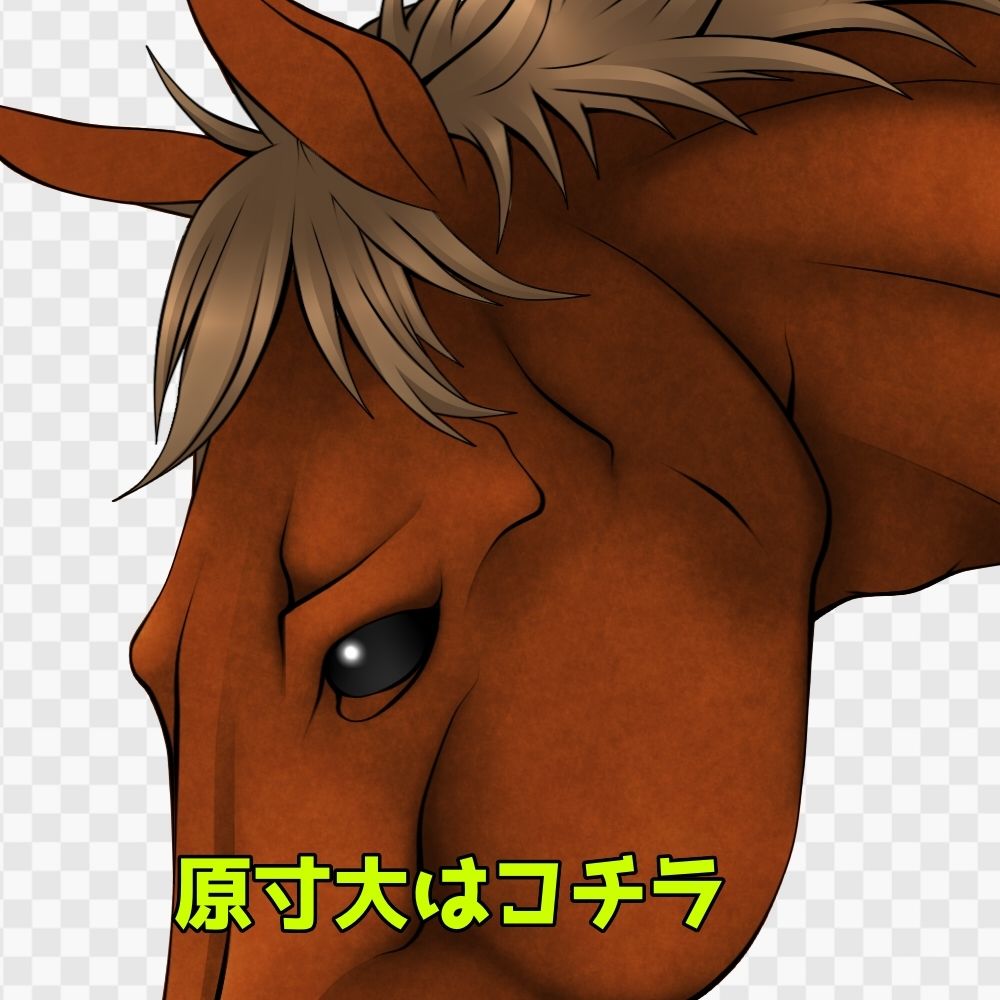 馬素材集 サンプル4ページ目