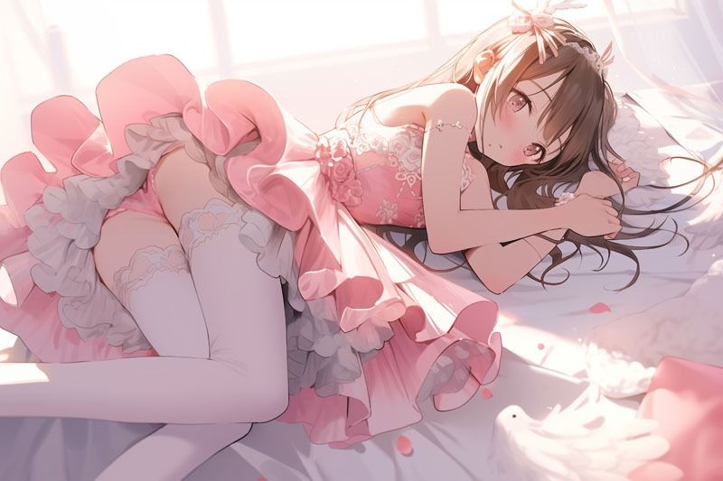 【ドレス美少女36】バレリーナ＆アイドル衣装〜美少女たちが紡ぐ、静寂のひととき サンプル6ページ目