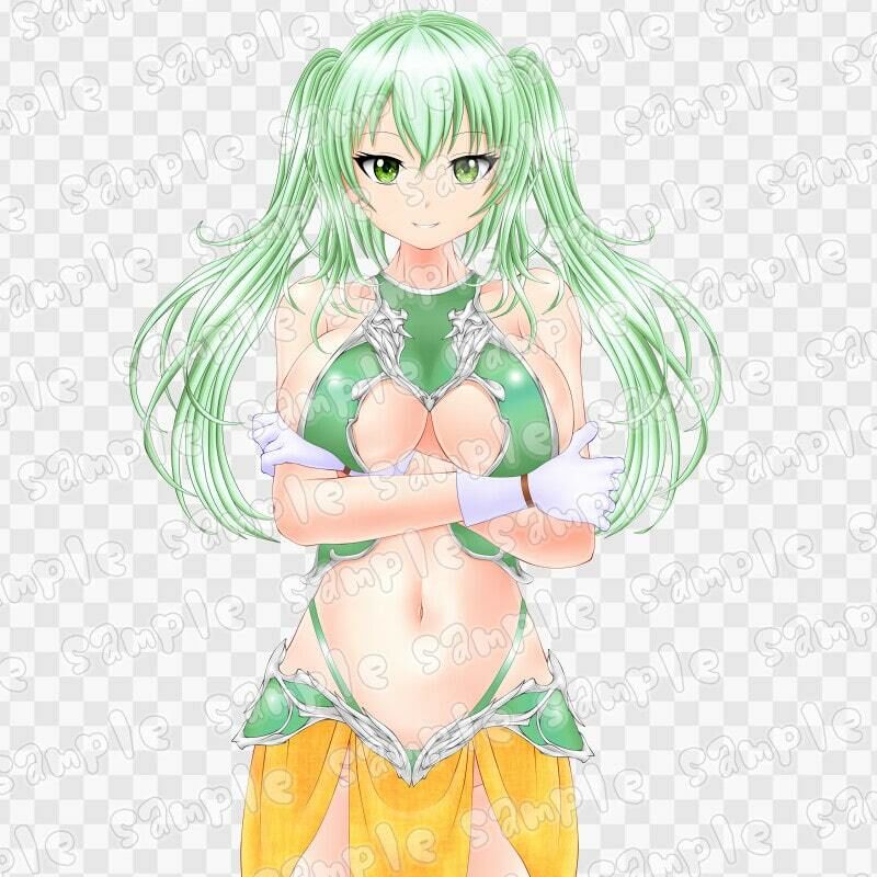 キャラ立ち絵素材集 サンプル1ページ目