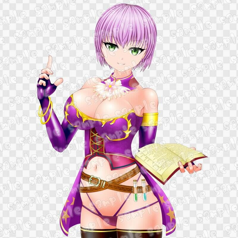 キャラ立ち絵素材集2 サンプル1ページ目