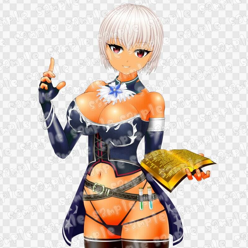 キャラ立ち絵素材集2 サンプル2ページ目