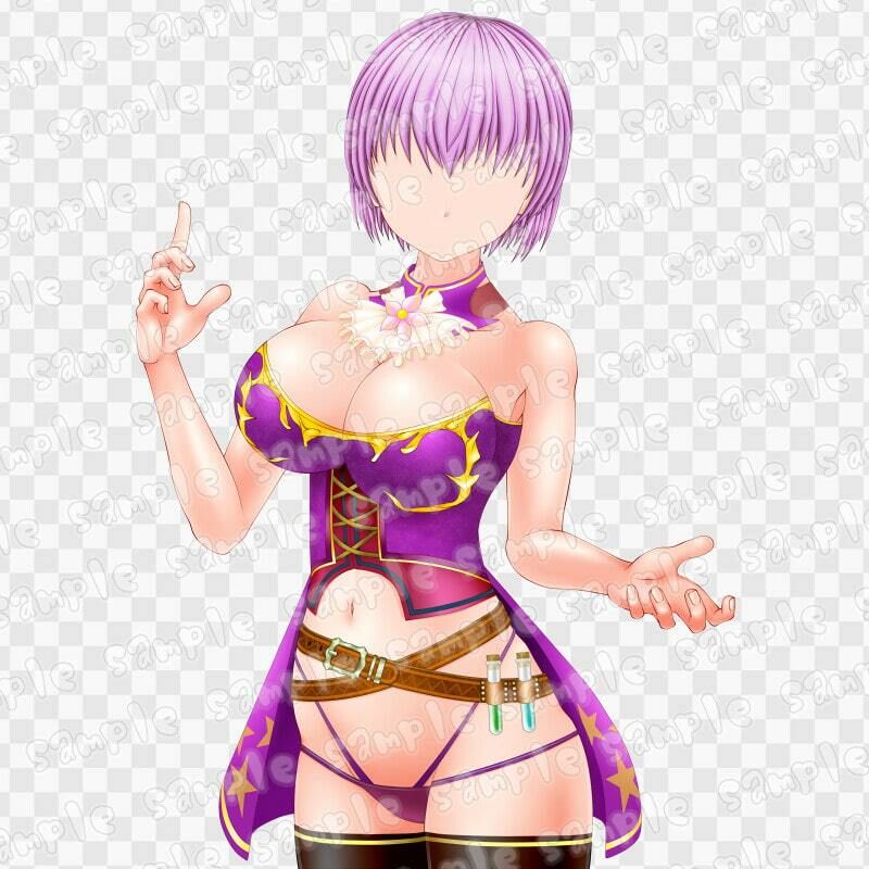 キャラ立ち絵素材集2 サンプル5ページ目