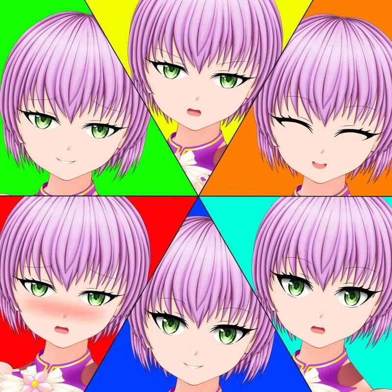 キャラ立ち絵素材集2 サンプル6ページ目