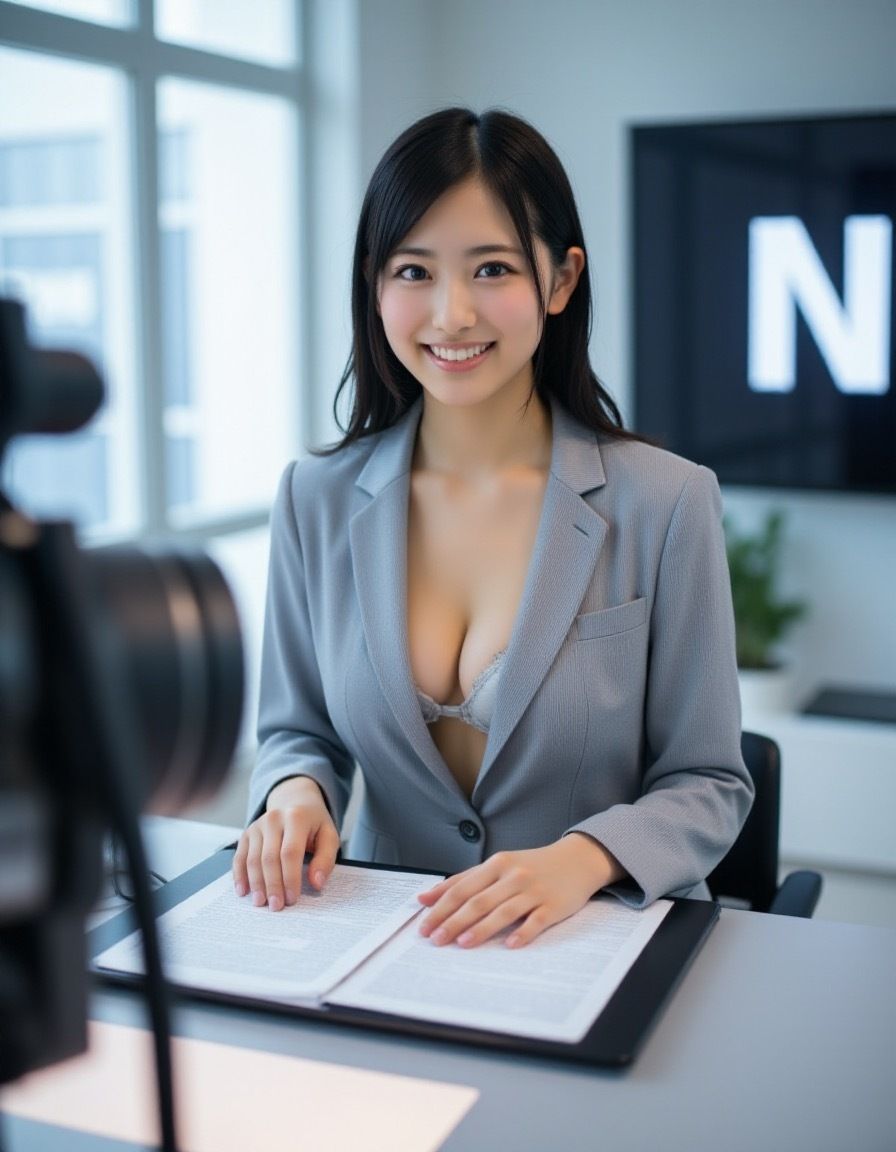 女子アナ  〜地方局エースの実態〜 サンプル9ページ目