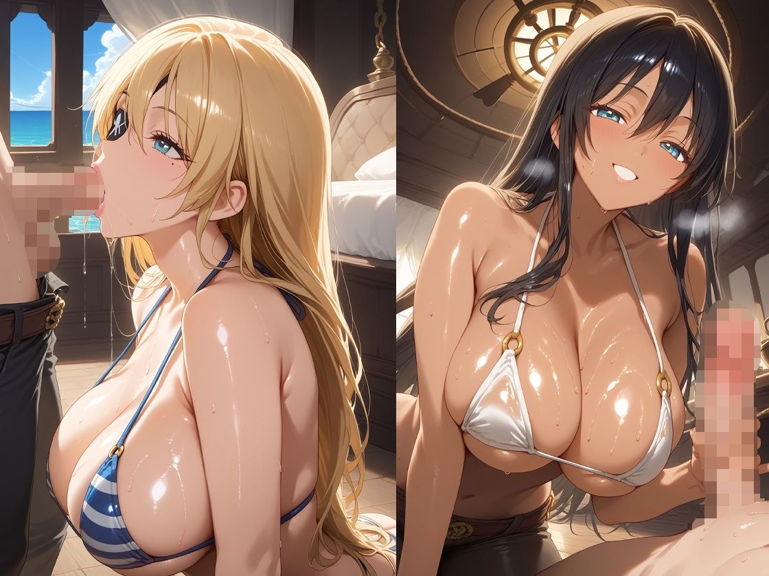 お宝よりもチンポ大好きな女海賊さんの宴 サンプル3ページ目