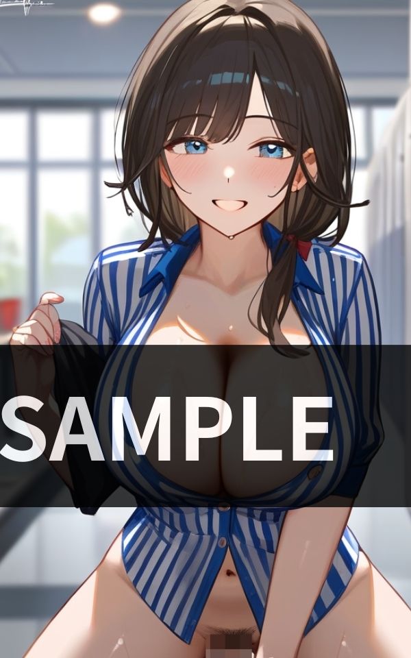 パートで入って来た巨乳女が コンビニをめちゃくちゃにした。 サンプル3ページ目