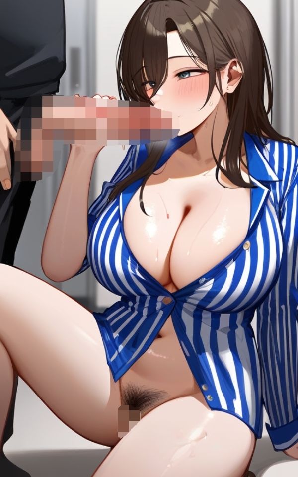綺麗過ぎる掃除のおばちゃん であった男性を片っ端から フェラチオ サンプル5ページ目