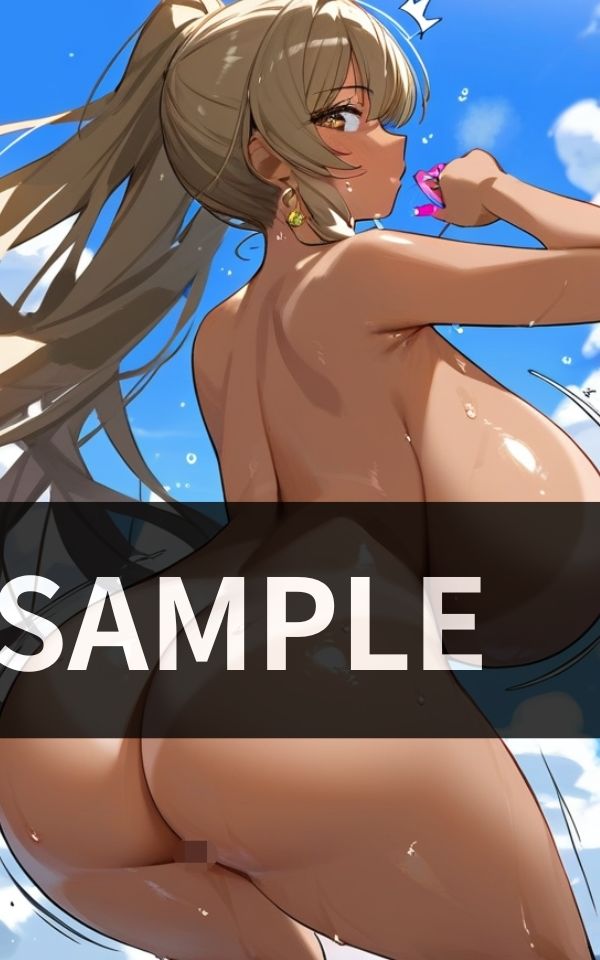 ムチムチのデカ尻女に 挿れてみたい！ サンプル4ページ目